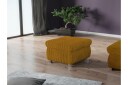 Cerys Fotpall 60 cm - Gul