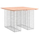 vidaXL Hagebenk gabiondesign 100x102x72 cm heltre douglasgran
