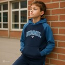 Hummel   Hettegenser Logo Essen Dutch Blue   116