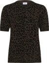 Saint Tropez Dame Strikkevarer Brun M,