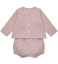 Lalaby Shorts Sett   Wanda   Berry Stripe   Lalaby   1½ år 86   Shorts Hvit Rød