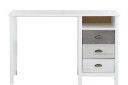 Skrivebord Ashmore 140 cm   Hvit/Lysegrå/Mørkegrå