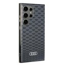 Audi S24 Ultra MagSafe Hardcase med Sømmer Svart