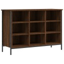 vidaXL Skoskap brun eik 100x35x70 cm konstruert tre