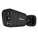 Foscam FN9108E-B4-2T Overvåkningspakke 4 Kameraer Sort