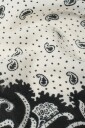 BOW19 Details   Skjerf Paisley   Svart