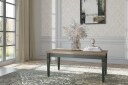 Ivreri Sofabord 110 cm - Khaki/Natur