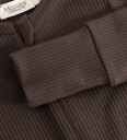 MarMar Jumpsuit m. Glidelås   Bomull/Modal   Rib   Dark Steking   MarMar   2 år (92)   Jumpsuit   Brun