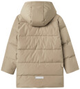 name it Nkfmedow03 Puffer Jacket Long Fo Beige 152