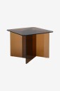 Ellos Home   Sofabord Milkma 60x60 cm   Brun