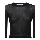 Genny Dame Strikkevarer Svart XS,