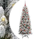  Kunstig juletre Hvit 63 x 63 x 150 cm PVC plast stål og PE