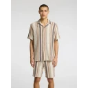 Selected Slhrelax-Sal Shirt Ss Resort - Multi/patterned - L