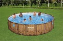 Bestway Power Steel Swim Vista Series Basseng 549x122 cm Brun
