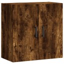 vidaXL Veggskap røkt eik 60x31x60 cm konstruert tre