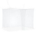 vidaXL Myggnett for seng 156 mask 3 pcs Hvit Polyester
