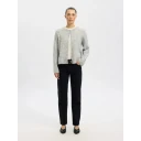 Selected Femme Dame Strikkevarer Grå S,