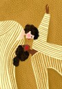 Two Line Women Poster Plakat / 50x70cm
