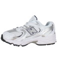 New Balance 530 Kids Bungee Lace Sneakers White 23