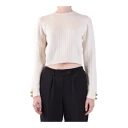 Chiara Ferragni Collection Dame Strikkevarer Hvit L,