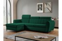 Hoffman Sofa med Sjeselong 3 seter   Grønn