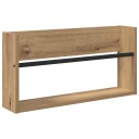 vidaXL Magasinreol Artisan Eik 60 x 12 x 30 cm Konstruert tre