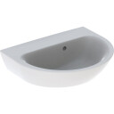 GEBERIT servant 500x400x173mm med høyde m/plate porselen hvit