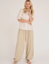 A View Manon Balloon Pants   Beige   44