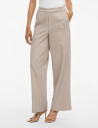 Vila Vivarone Hw Wide Pant Noos Beige 38