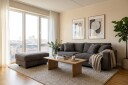 Valencia sofagruppe ekstra dyp 3 seters sofa + fotskammel   Brun