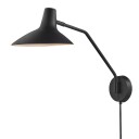 DFTP Darci Vegglampe Black