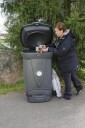 Biolan Kompostbinge    Hurtigkomposter 220eco Mørkgrå   Varmkompost