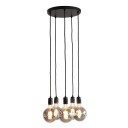 Nielsen Light K9 klyngependel, 5 lamper
