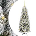  Kunstig juletre Hvit 53 x 53 x 120 cm PVC plast stål og PE
