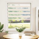  Sebragardin marmor beige stoff bredde 110,9 cm polyester