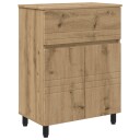  Bad Sminkebord Artisan eik 60 x 35 x 80 cm Konstruert tre