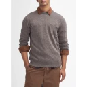 Barbour Barbour Essential L/Wool Crew Neck Sweater   DARK STONE   M