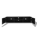 vidaXL TV-skjenk høyglans svart 140x40,3x34,7 cm