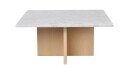 Rowico Home Brooksville sofabord Hvit marmor/hvitpigmentert eik 90 x 90 cm Hvit