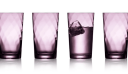 Lyngby Glas Vienna highball glass 40 cl 4 stk lilla