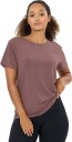 Athlecia Lizzy V2 W Slub Ss Tee   Purple   42