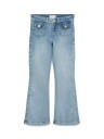 Vero Moda Girl Vmflash Mr Flared Front Pocket J Girl Blue 164