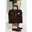 Ferragamo Herre Vesker Brun ,