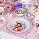 Partydeco Papptallerkener Gabbys Dockskåp 6-pakning TPP103