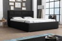 Falskog Seng 120x200 cm Metallramme   Svart
