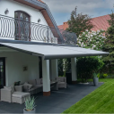 Semi Kassettmarkise Bredde 595 650 cm x 310 cm utfall