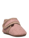 Melton Classic Wool Slippers - Pink - 23/24