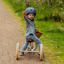 Trybike | Sykkelhjelm CoConuts XSmall 45 51 cm Retro Grå