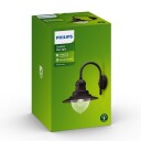 Philips Raindrop wall lantern black 1x60W 230V| No bulb Ha