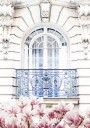 Marble Wall Balcony Plakat Plakat / 21x30cm